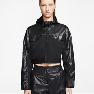 Brand new with tags! Nike city ready cropped jacket- black - womens small